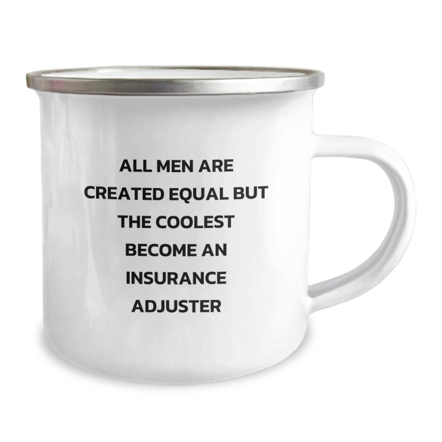 Insurance Adjuster Keepsake Camping Mug for Him Graduation Gift - Image 2