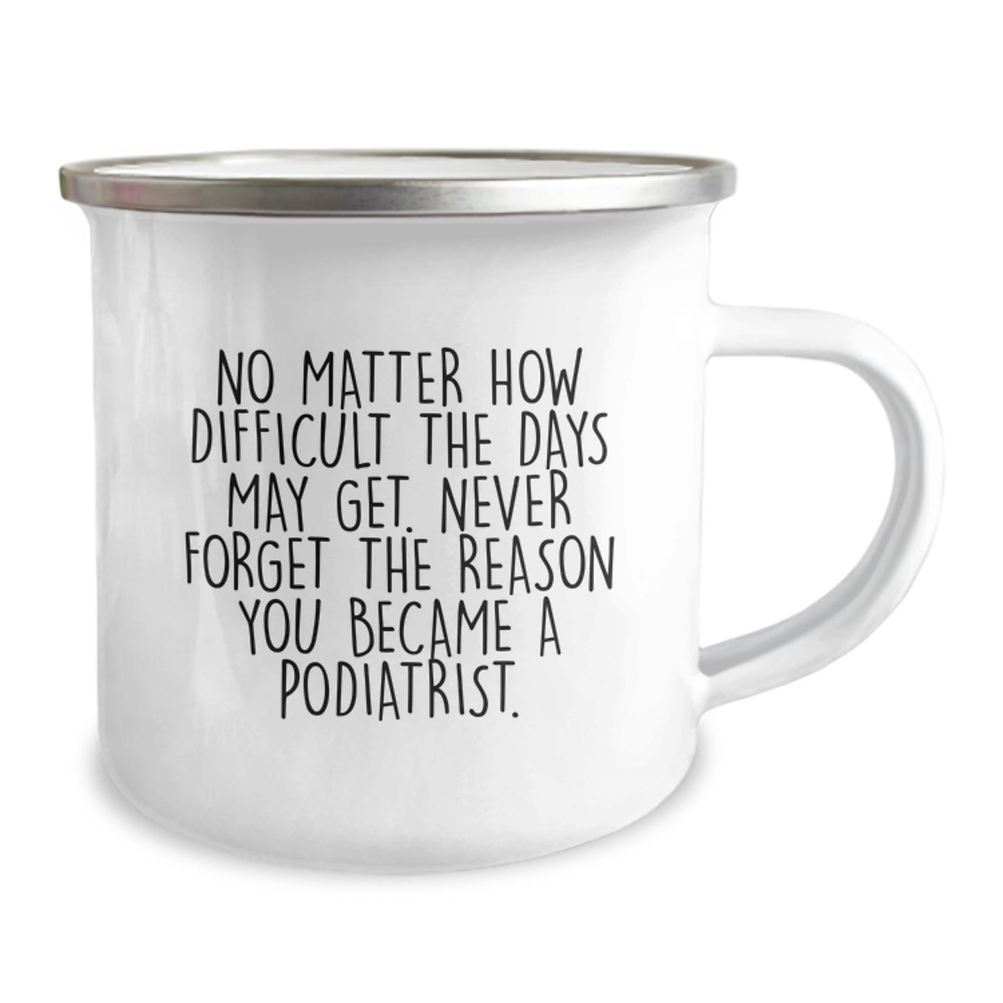 Unique Inspirational Gifts for Podiatrist Friend or Family Member - Camping Mug for Graduation - Image 2