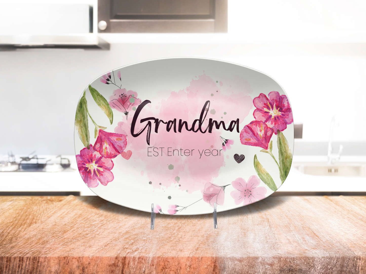Personalized Grandma Platter