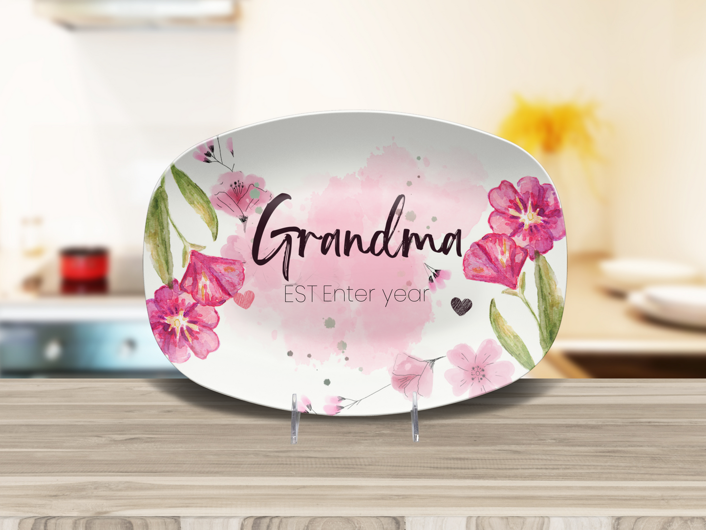 Personalized Grandma Platter