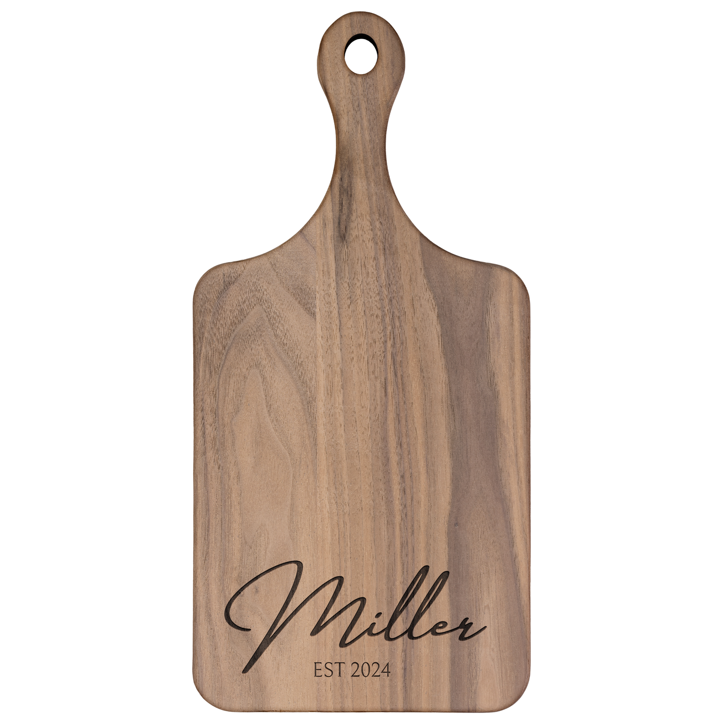 Personalized Hardwood Charcuterie Board - Made in USA