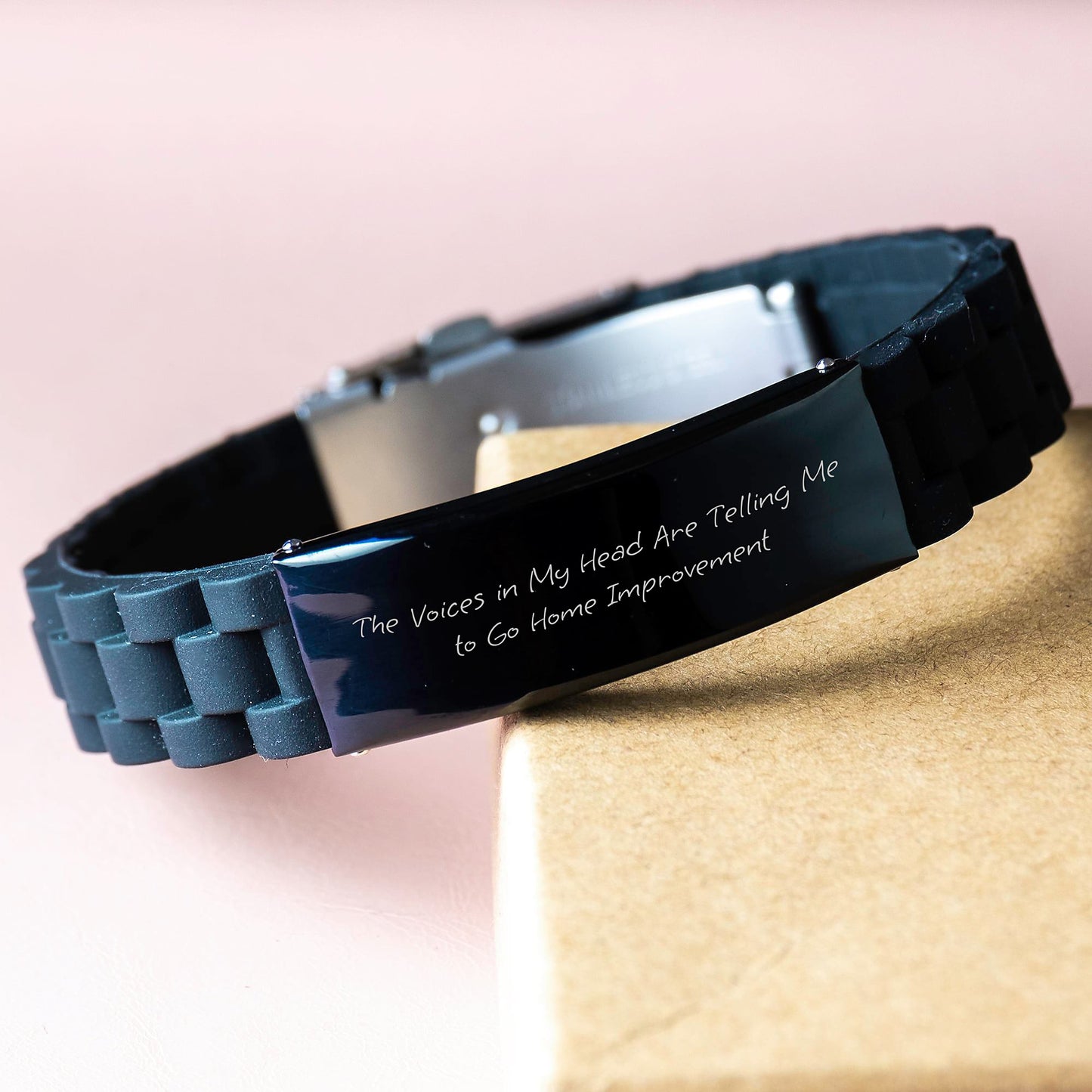 Funny Home Improvement Gifts for Him - Home Improvement Jewelry, Glide lock Clasp Bracelet, Gifts from Friends and Family for Graduation Unique - Image 3