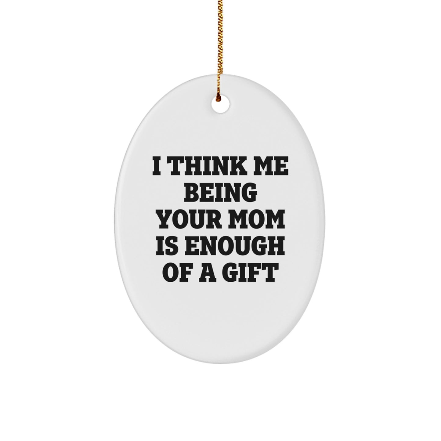 Mom Keepsake Christmas Ornament for Her Gift Heartfelt Love Message - Image 1