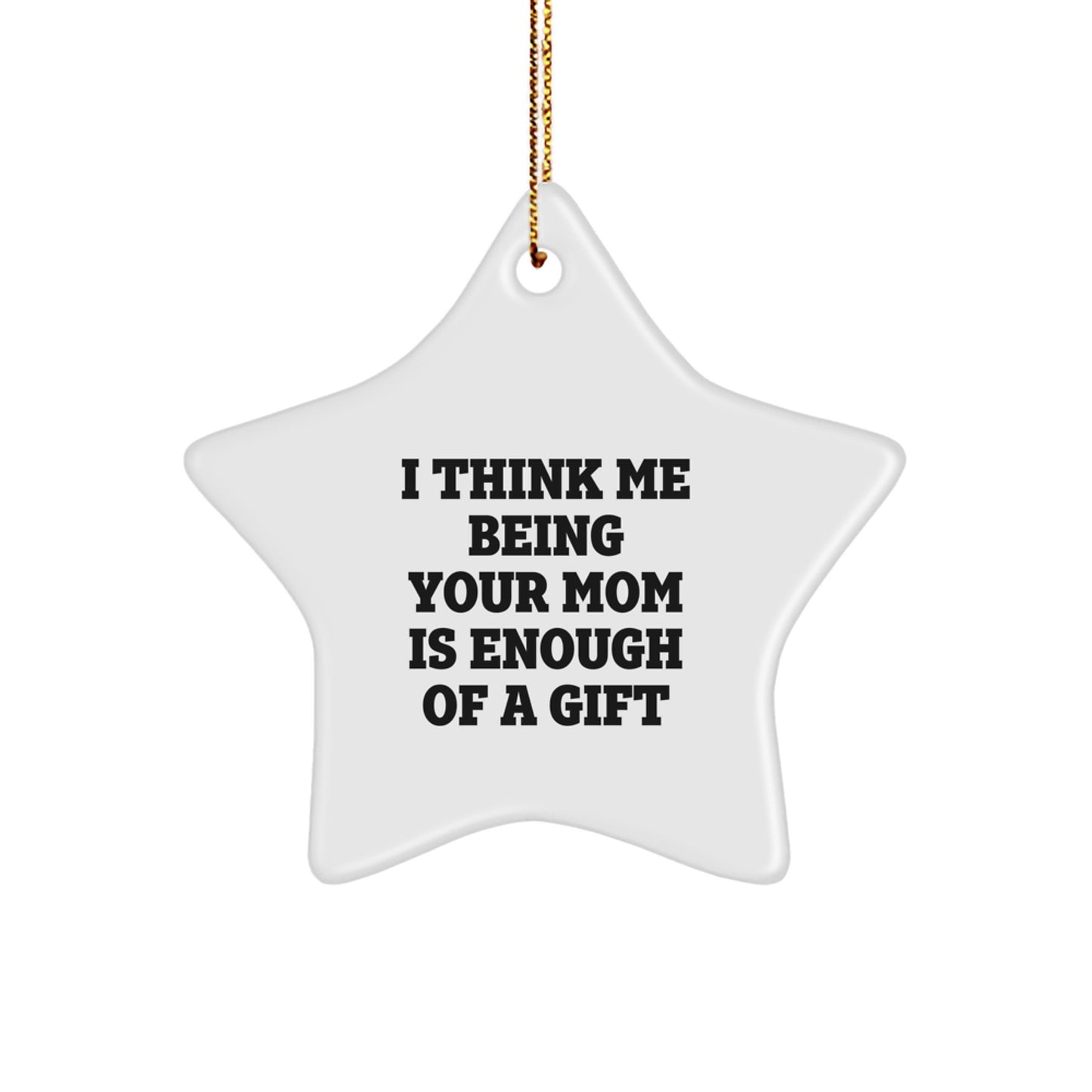 Mom Keepsake Christmas Ornament for Her Gift - Image 1