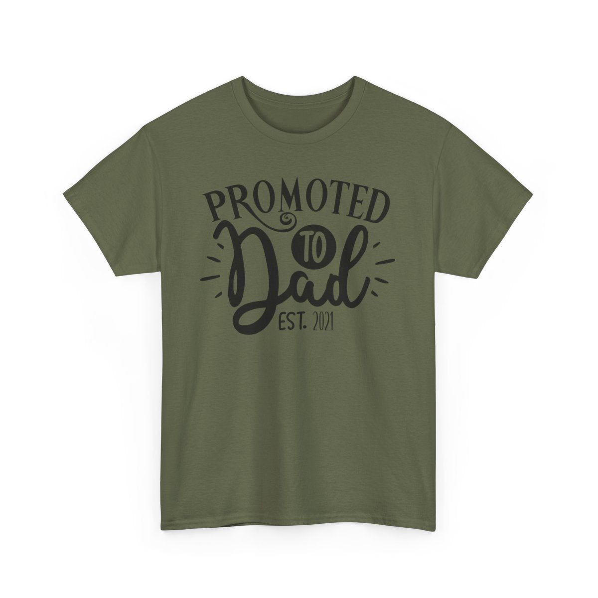 Personalized Promoted to Dad T-Shirt