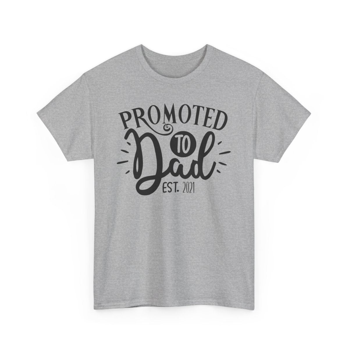 Personalized Promoted to Dad T-Shirt