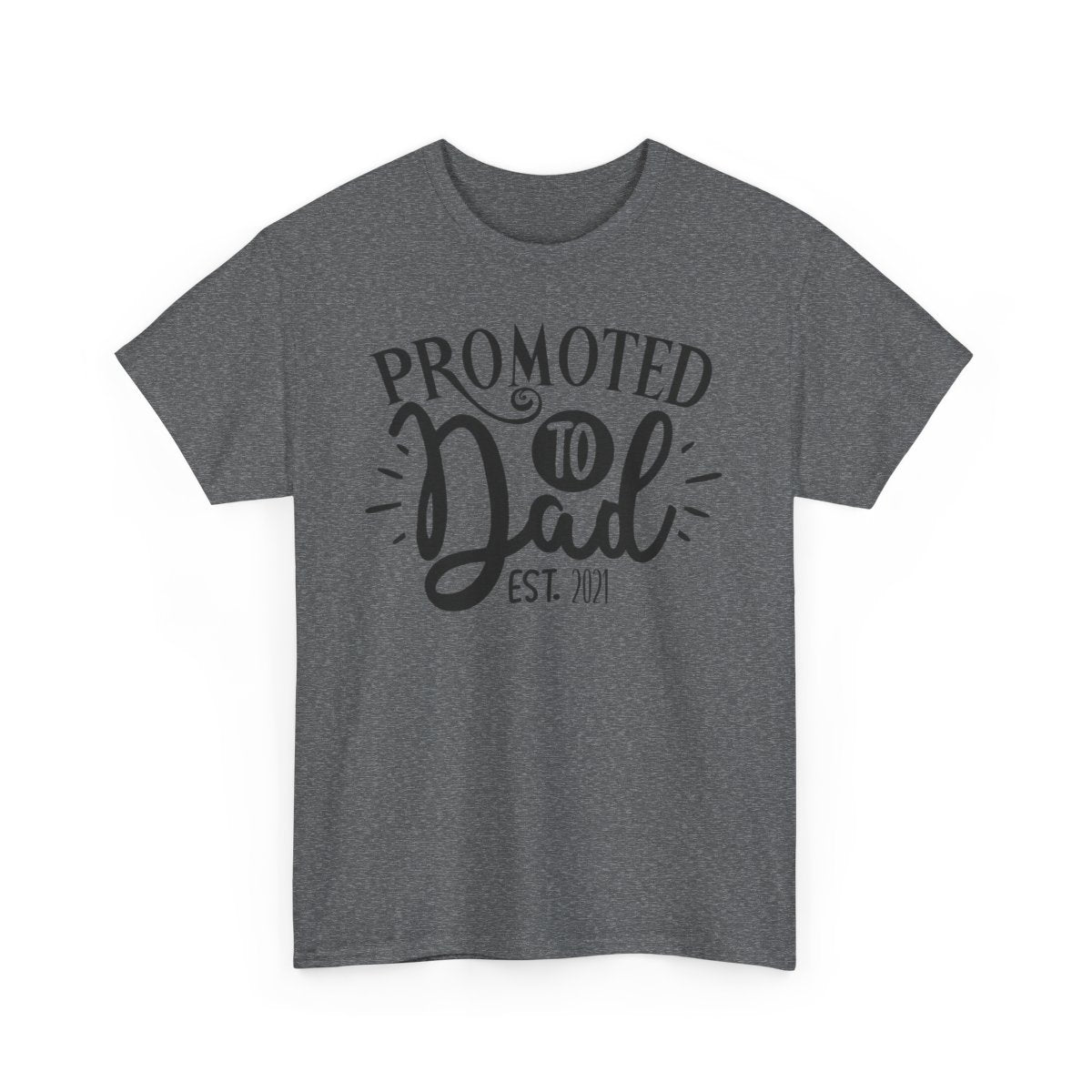Personalized Promoted to Dad T-Shirt