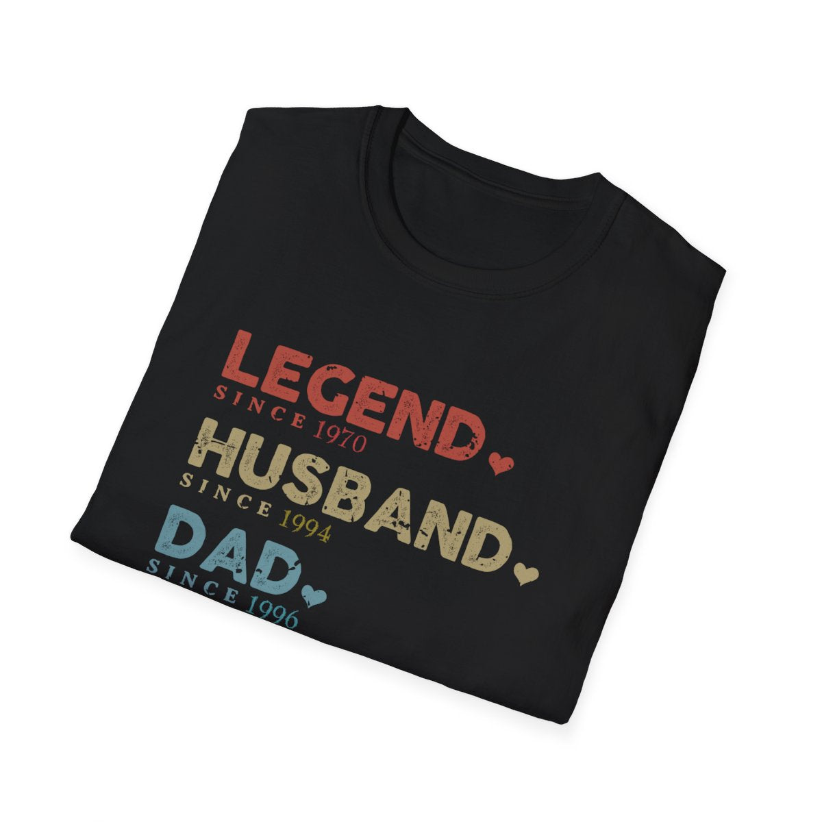 Legend, Husband, Dad, Grandpa - Personalized T-Shirt