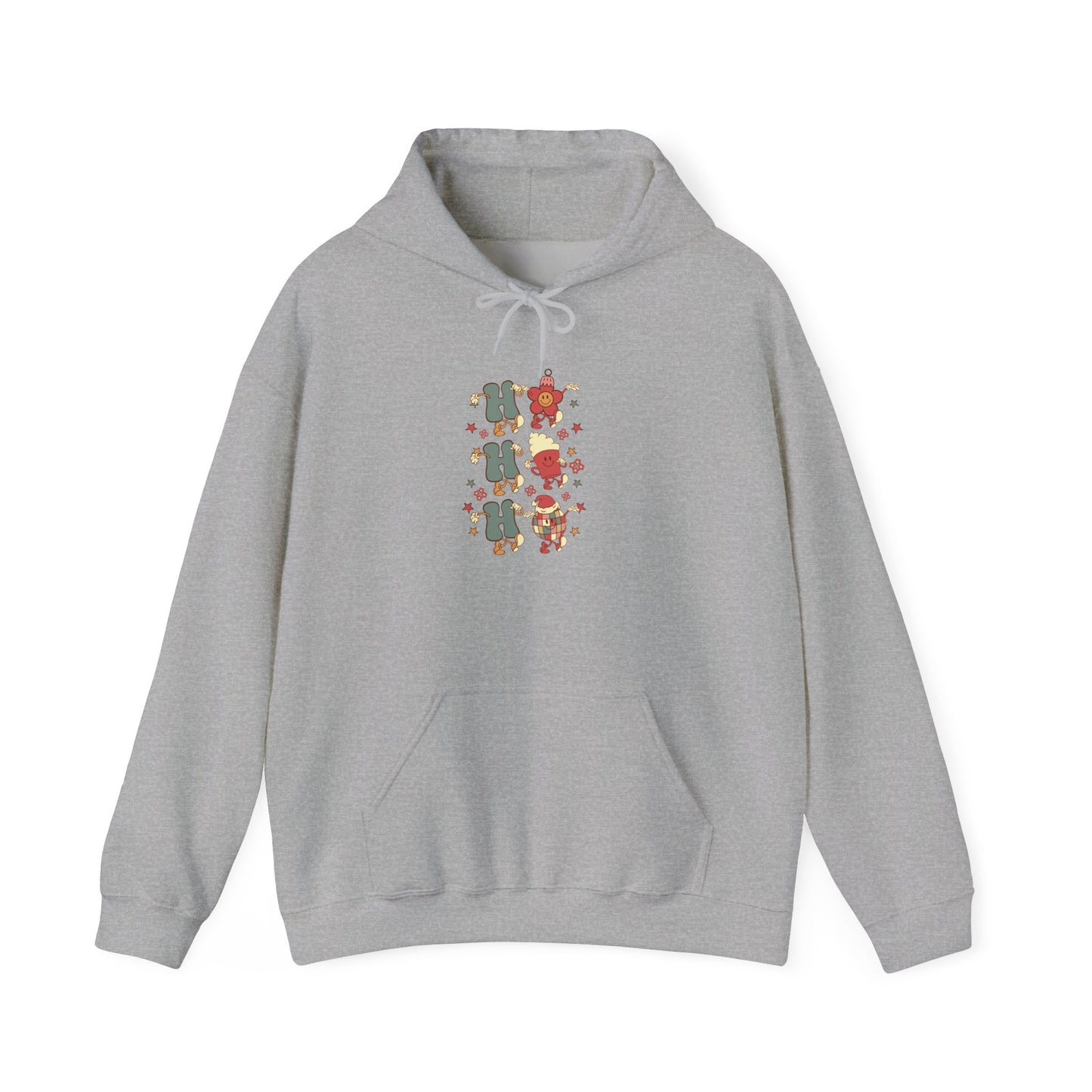 Hoodie - Cute Gingerbread Family Christmas Graphic