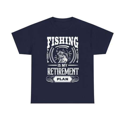 Fishing Is My Retirement Plan: No Stocks, Just Stocks of Tackle T-Shirt for Dad