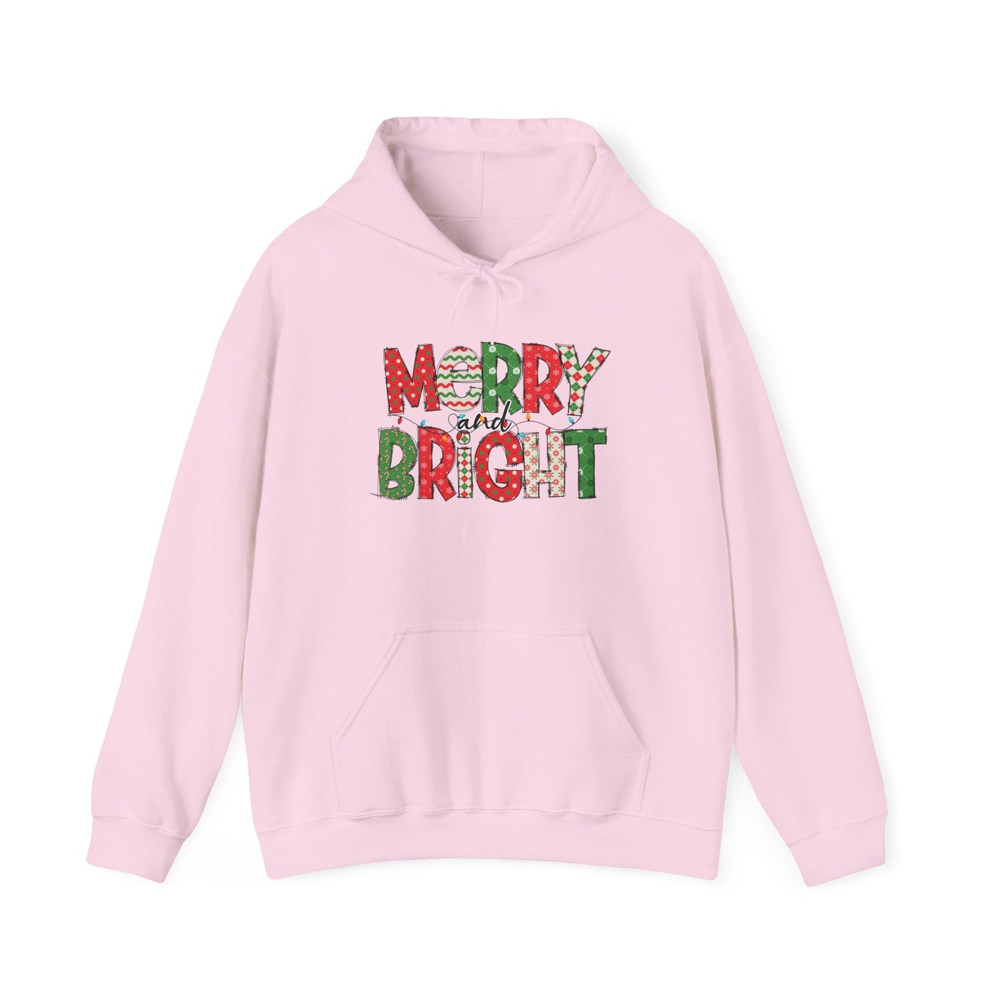 Merry and Bright Christmas Hoodie