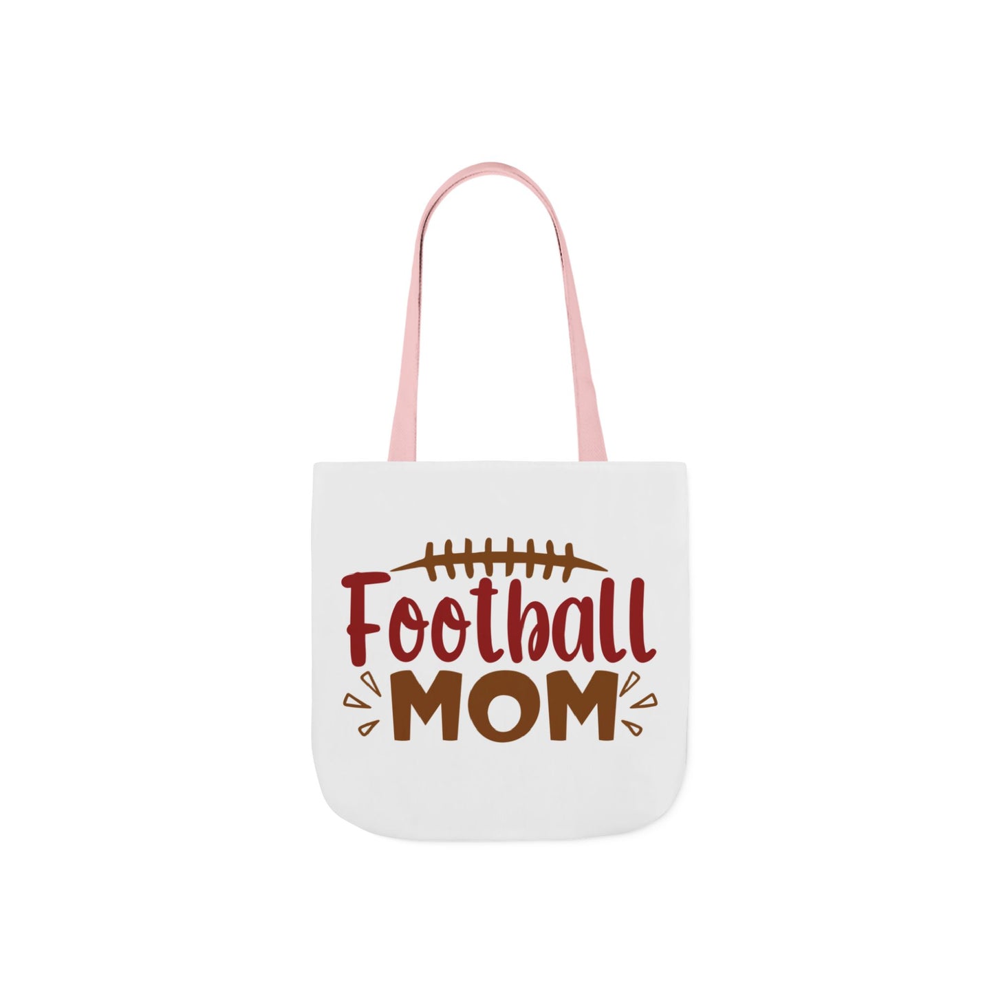 Football Mom Canvas Tote Bag — Game Day Reusable Grocery & Gear Tote