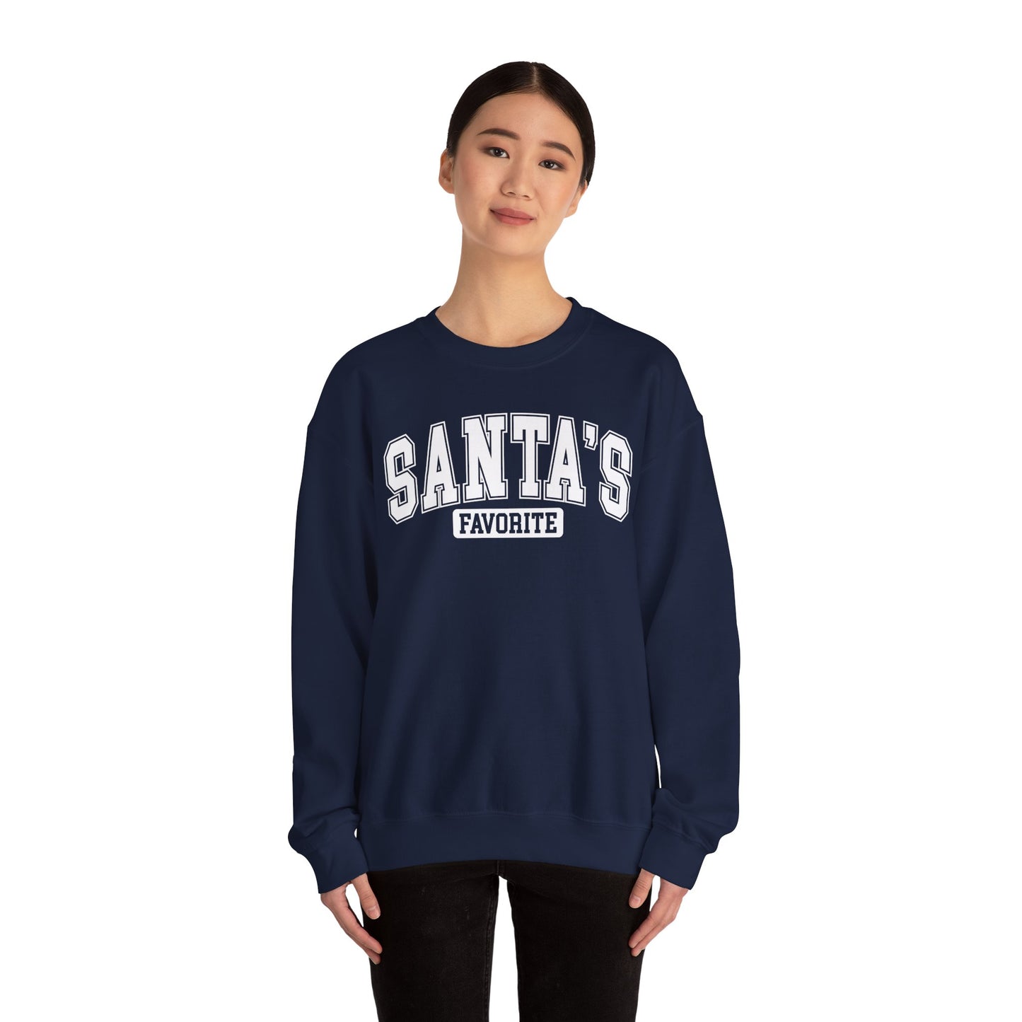 Santa's Favorite Crewneck Sweatshirt