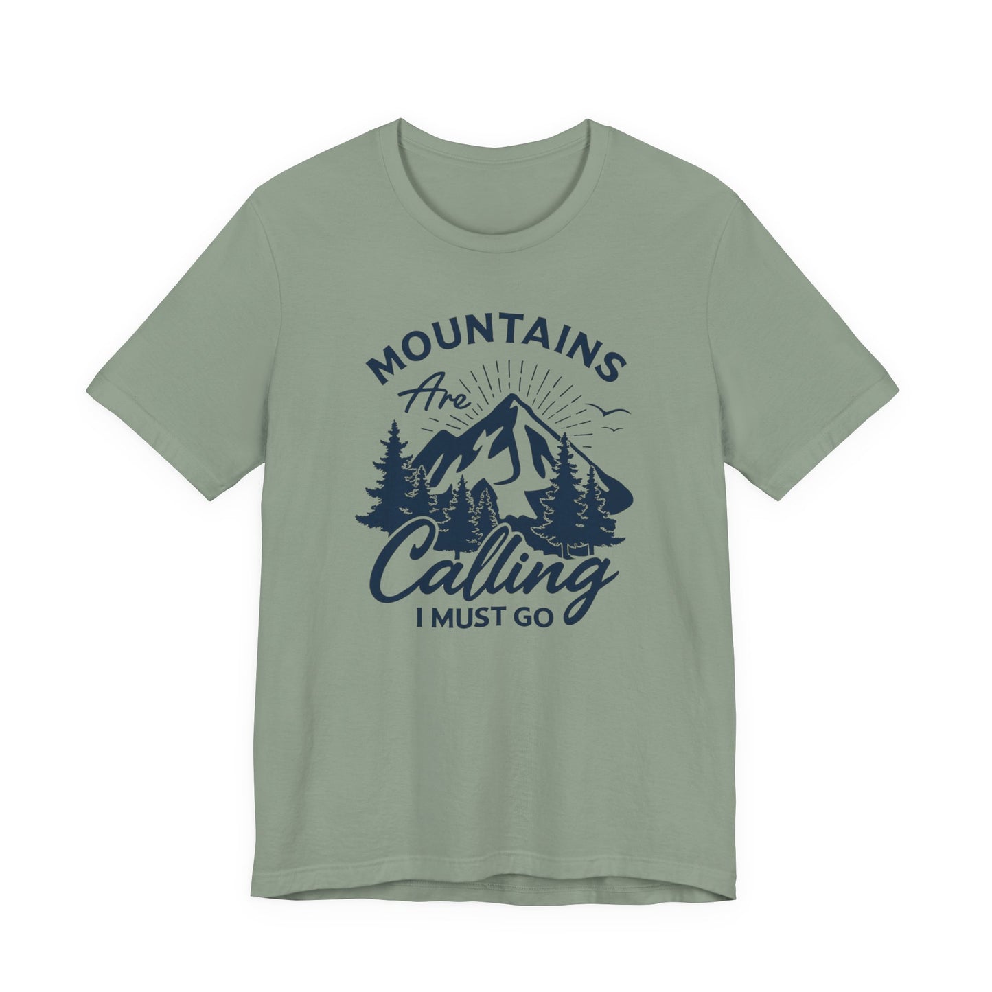 Mountains Are Calling T‑Shirt — Outdoor Adventure Graphic Tee