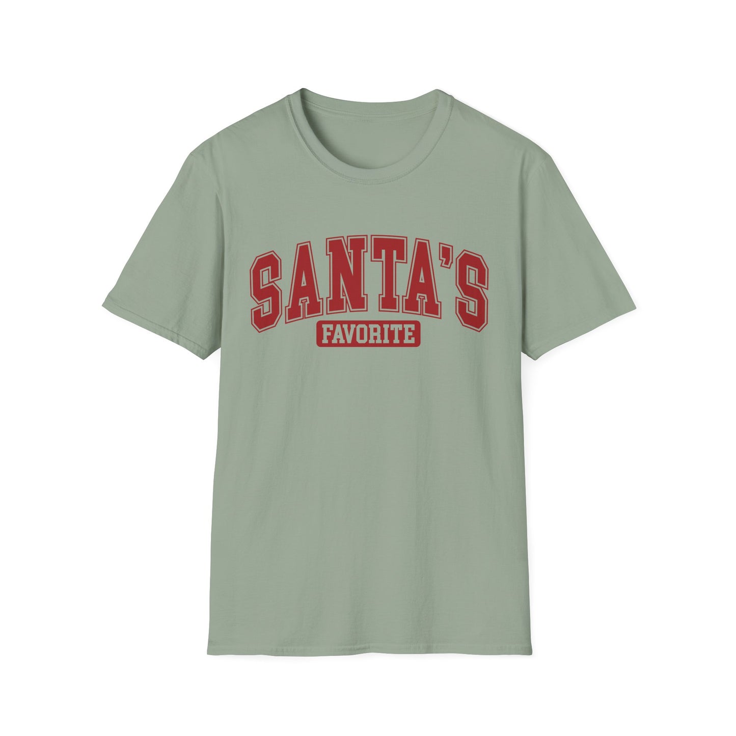Santa's Favorite T-Shirt — Funny Christmas Holiday Tee