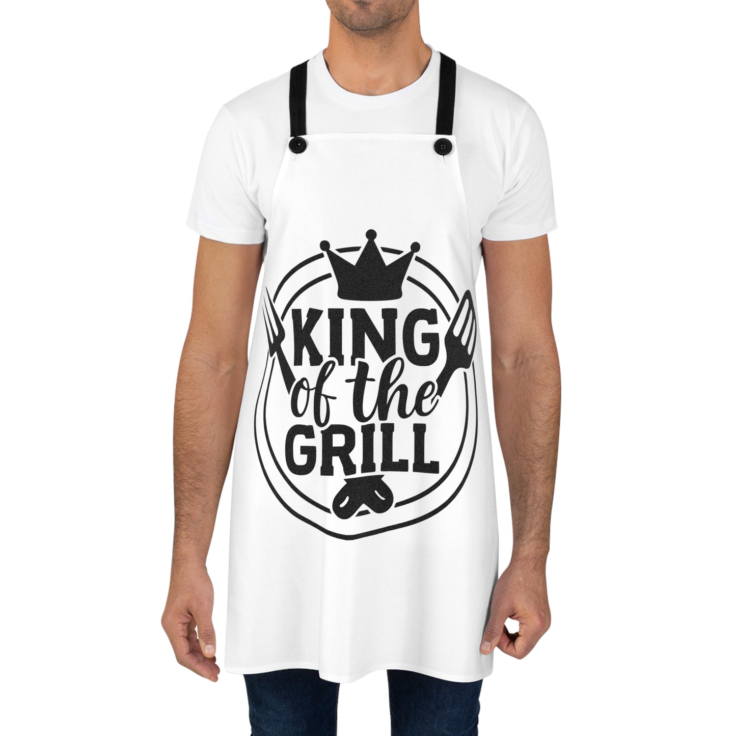 King of the Grill Apron for Dad - Perfect Father's Day BBQ Gift