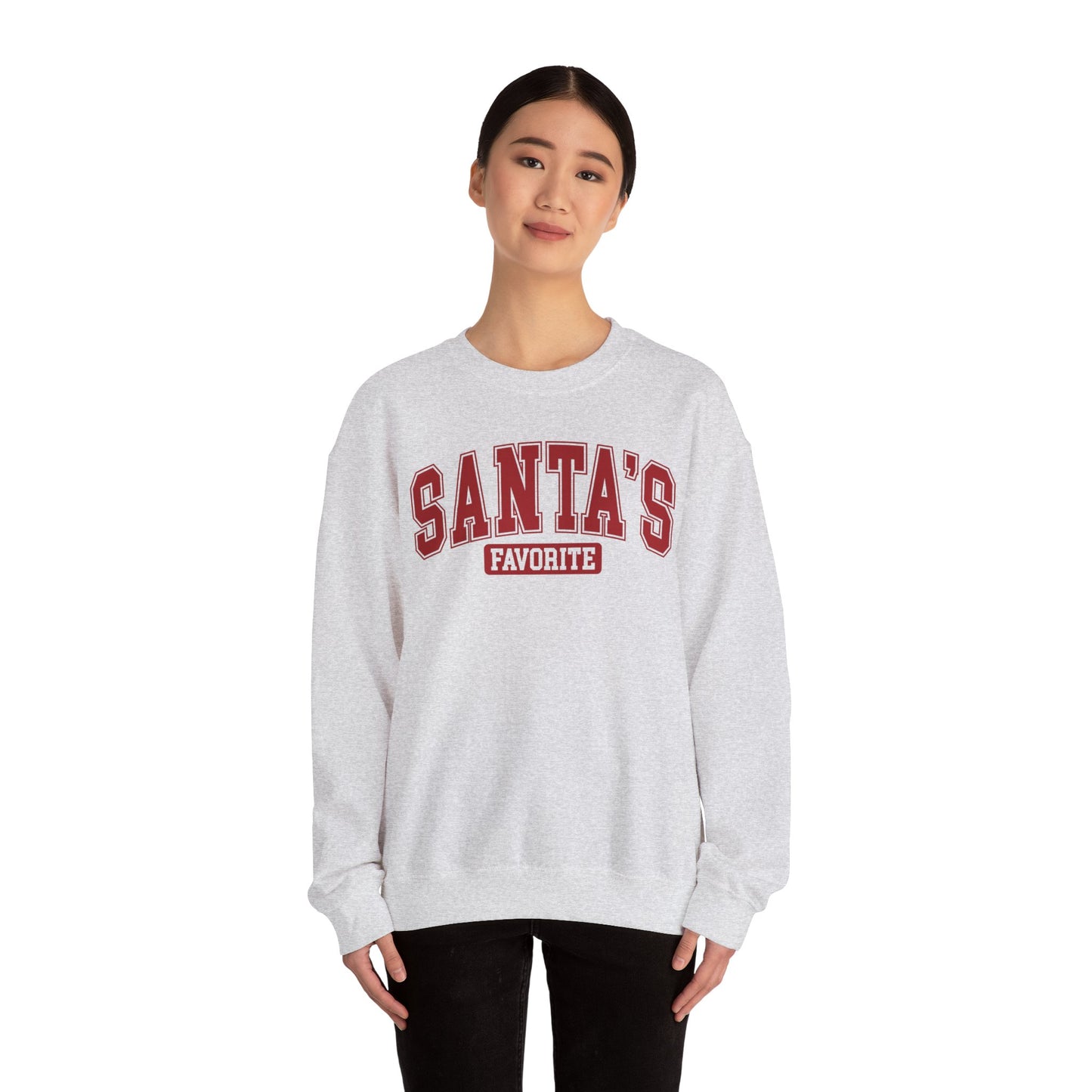 Santa's Favorite Crewneck Sweatshirt