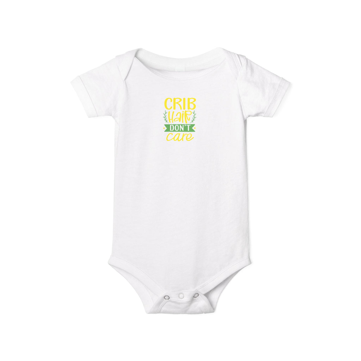 Crib Hair Don't Care Infant One-Piece Bodysuit