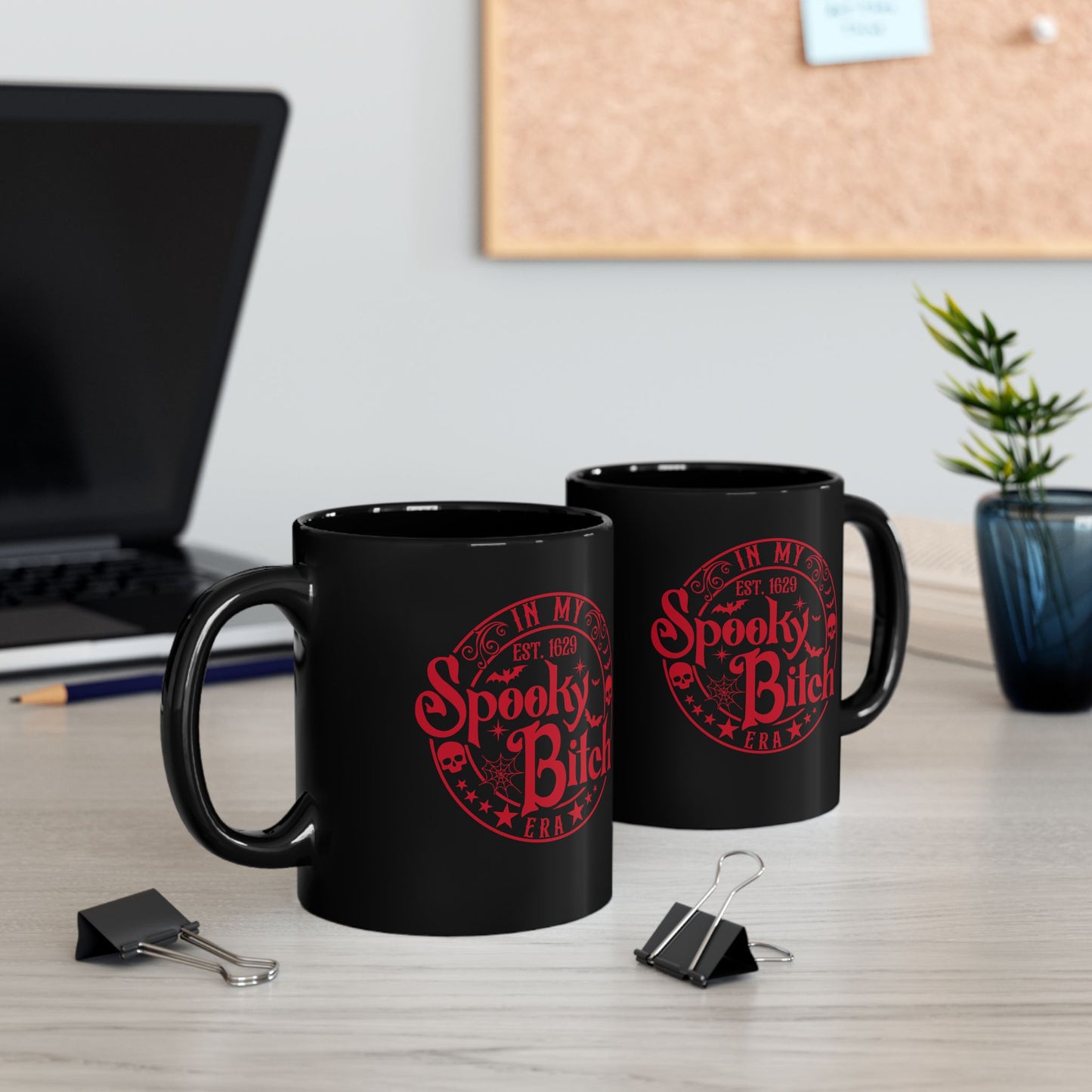 Spooky Bitch Era Black Mug (11 oz & 15 oz)