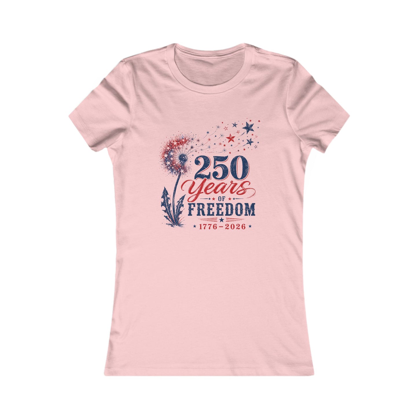 250 Years of Freedom Tee — Patriotic 1776–2026 Women's Shirt