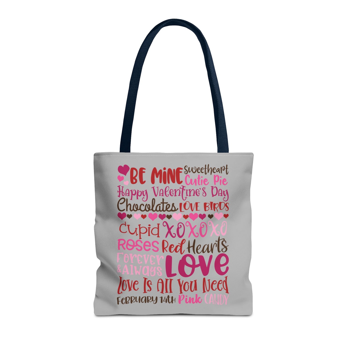 Valentine’s Day Love Words Tote Bag