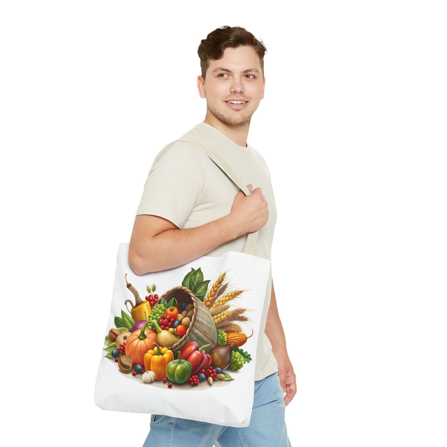 Thanksgiving Cornucopia Tote Bag