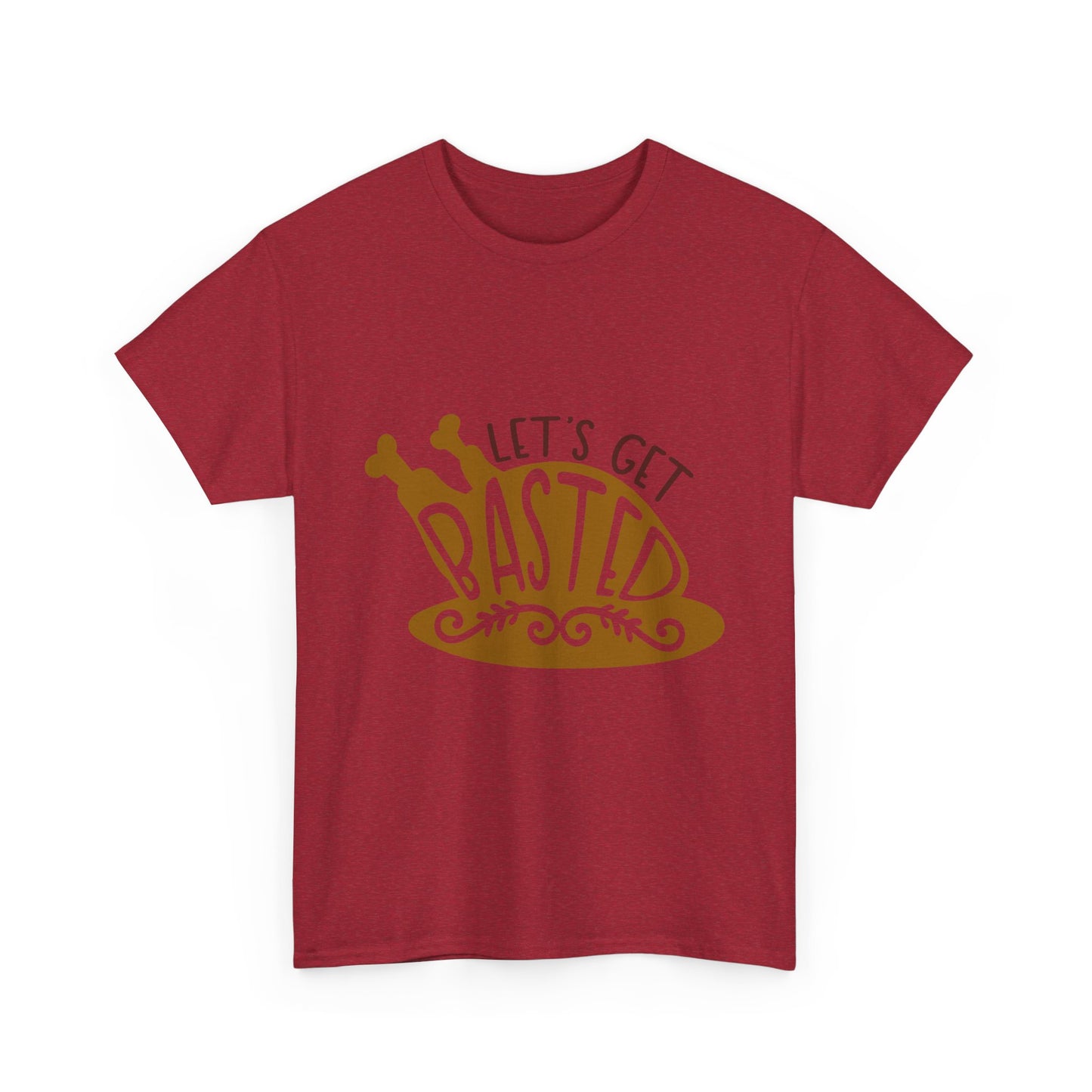 Funny Family Thanksgiving Tee, Let's Get Basted, Thanksgiving Puns Shirt, Turkey Day Top