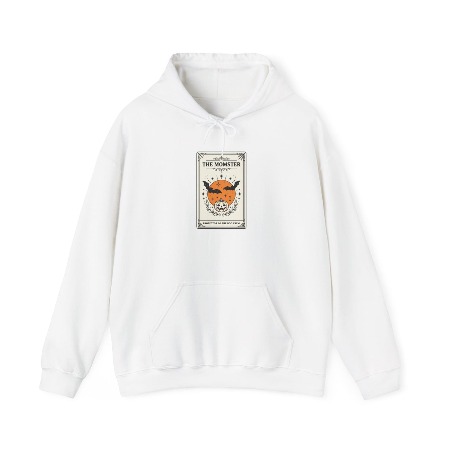 Momster Pumpkin Crest Hoodie | Halloween Momster, Spooky Retro
