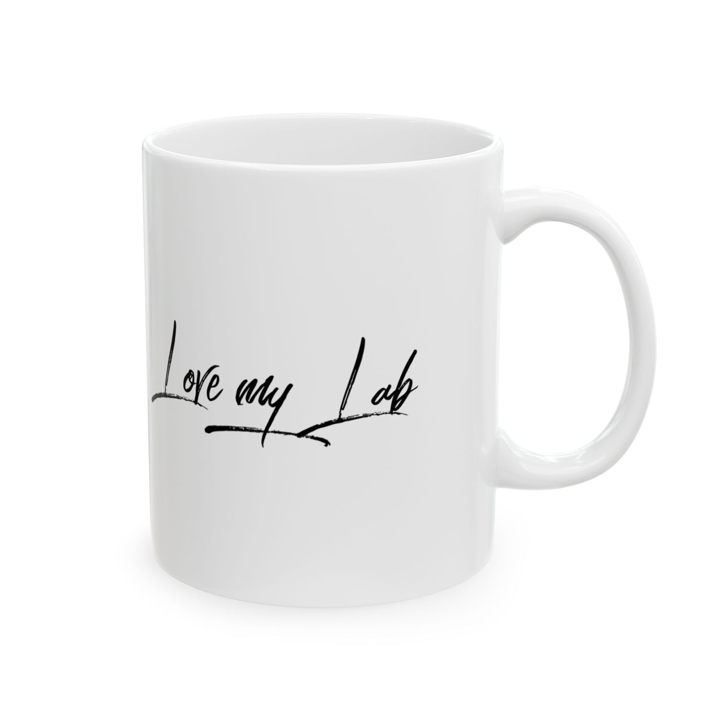 Lab Love Ceramic Mug (11oz, 15oz)