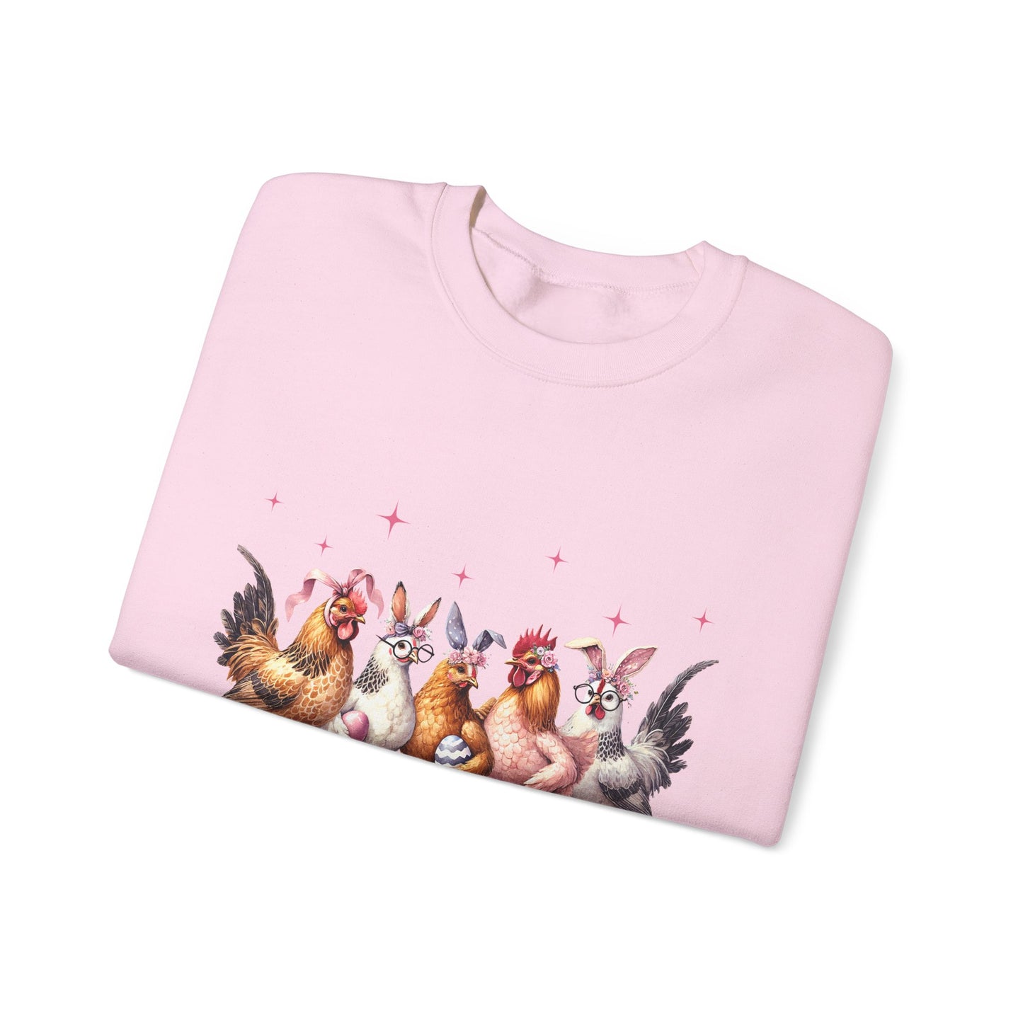 Happy Easter Themed Crewneck Women's Sweatshirt