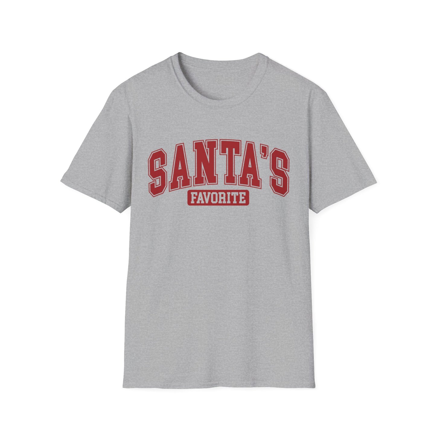 Santa's Favorite T-Shirt — Funny Christmas Holiday Tee