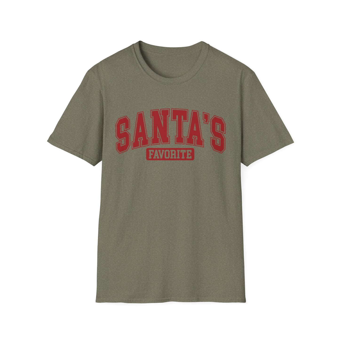 Santa's Favorite T-Shirt — Funny Christmas Holiday Tee