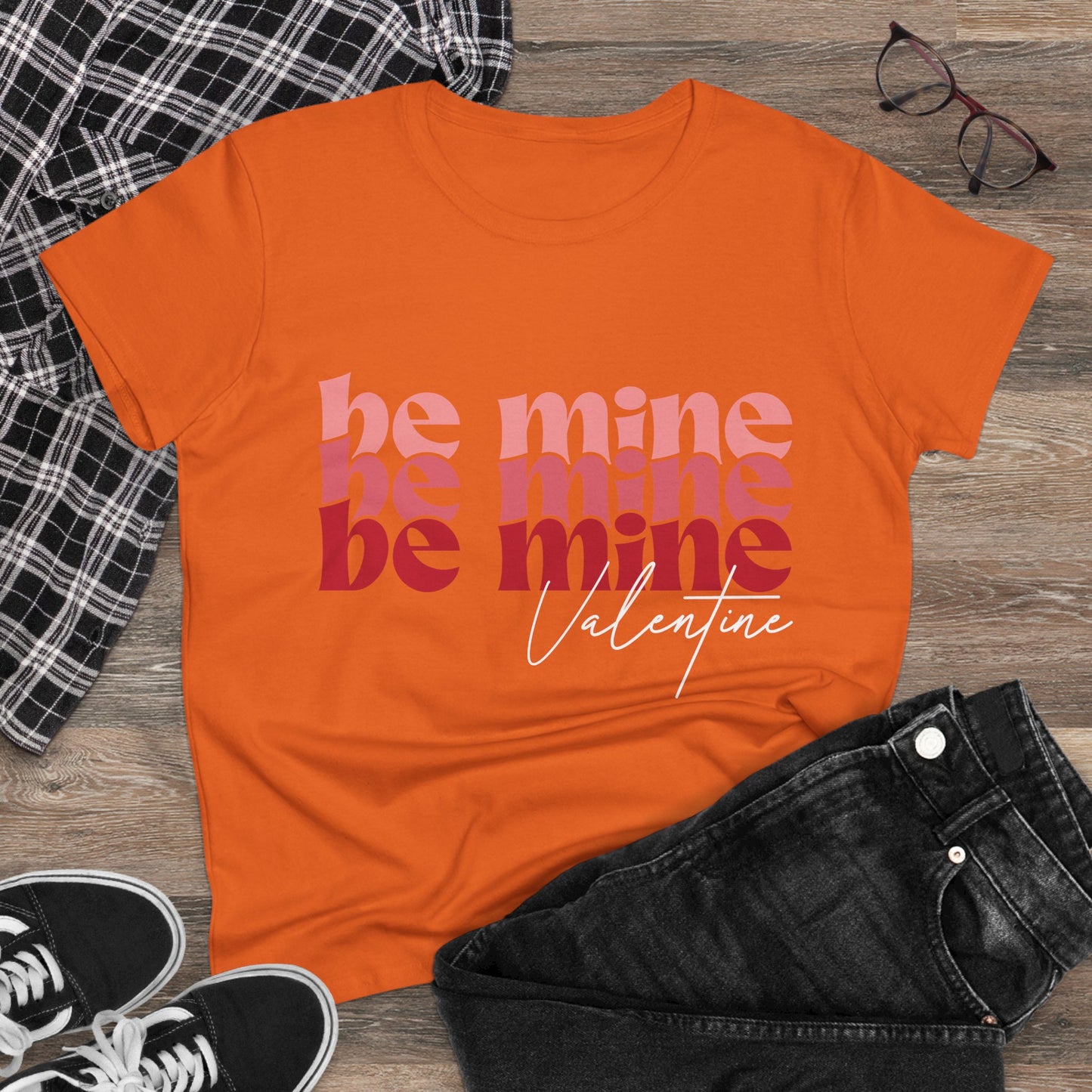 Valentine "Be Mine" Retro Graphic Tee