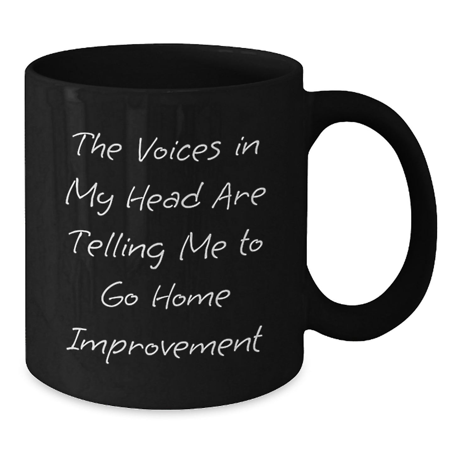 Home Improvement Enthusiast Gifts for Men Funny Black Ceramic Coffee Mugs from Friends for Graduation - Additional
