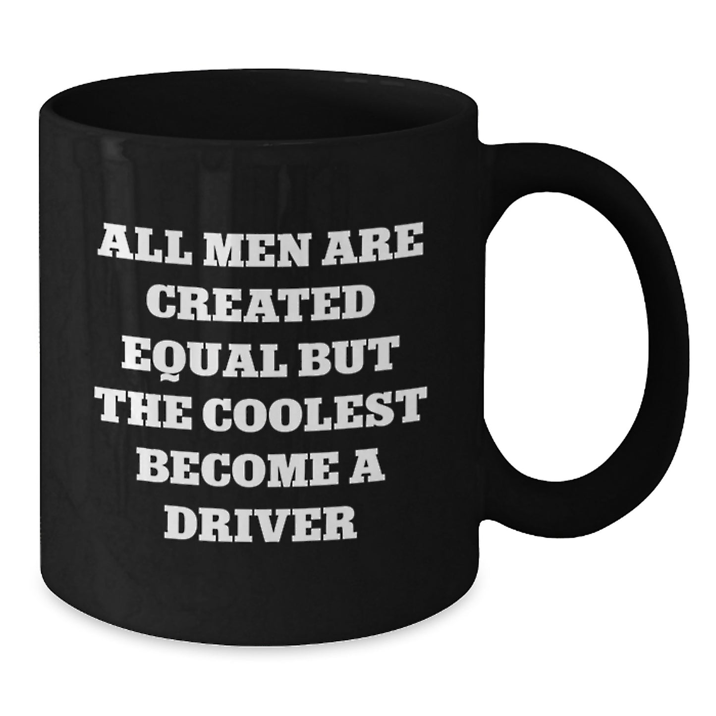 Driver Keepsake Black Coffee Mug for Him 11oz Birthday Gift - Additional
