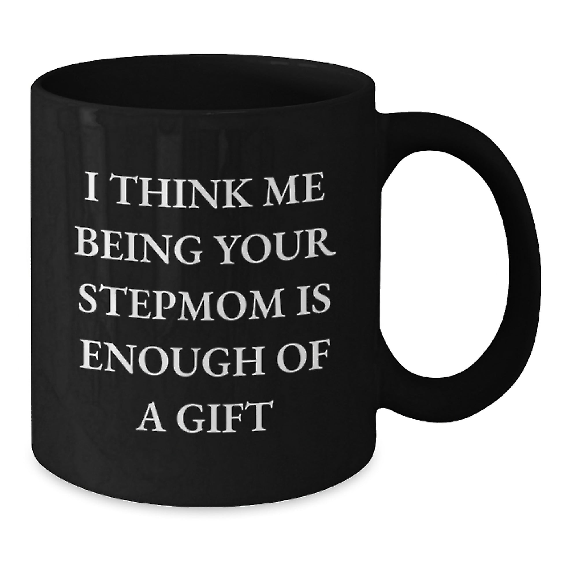 Stepmom Black Coffee Mug Idea for Coworkers Birthday Gift - Additional
