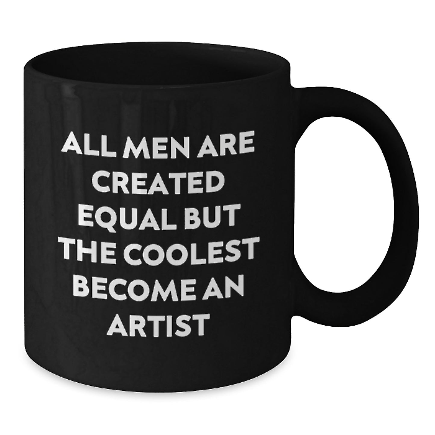 Artist Keepsake Black Coffee Mug for Him Graduation Gift - Additional