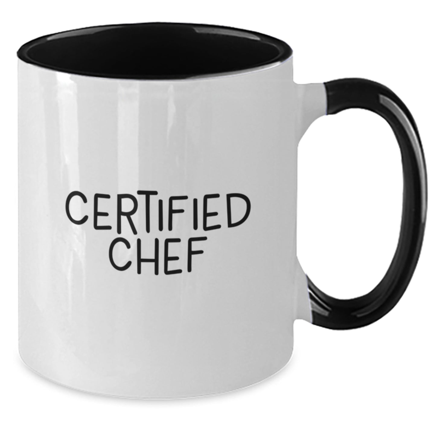 Funny Chef Gifts from Friends - Birthday Unique Chef Mug, Two Tone Coffee Mug for Men, Women, Family, Coworkers, 'You're the Chef' Quote, 11oz Ceramic Microwave and Dishwasher Safe - Additional