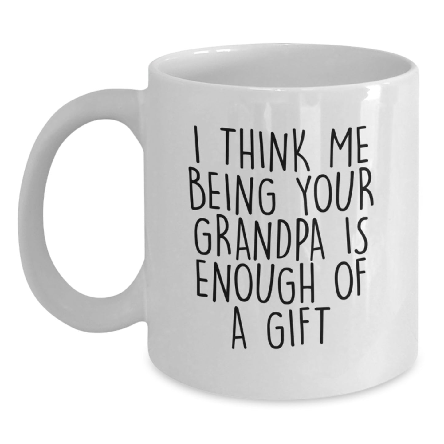 Grandpa Keepsake White Coffee Mug Birthday Gift for Him - Main