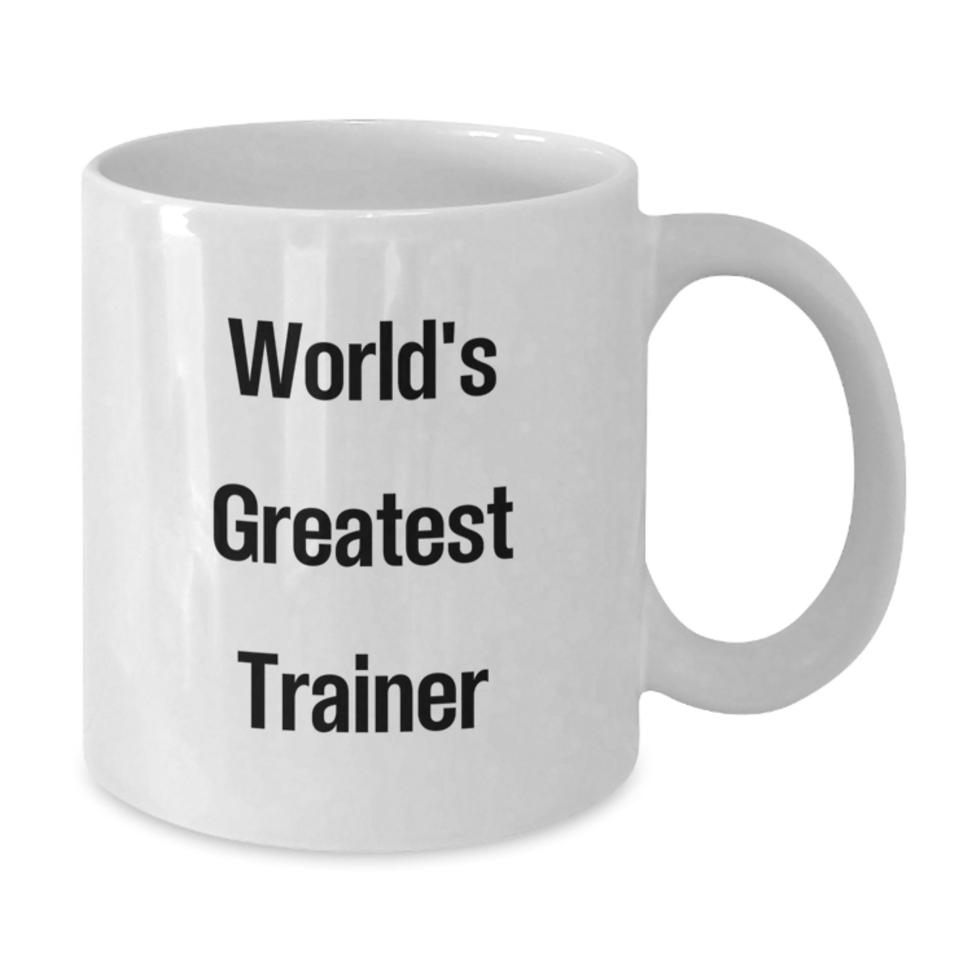 Funny World's Greatest Trainer Christmas Unique Gift Ideas, Trainer White Coffee Mugs for Men, Unique Christmas Unique Gifts from Friends, Family, Coworkers - Additional