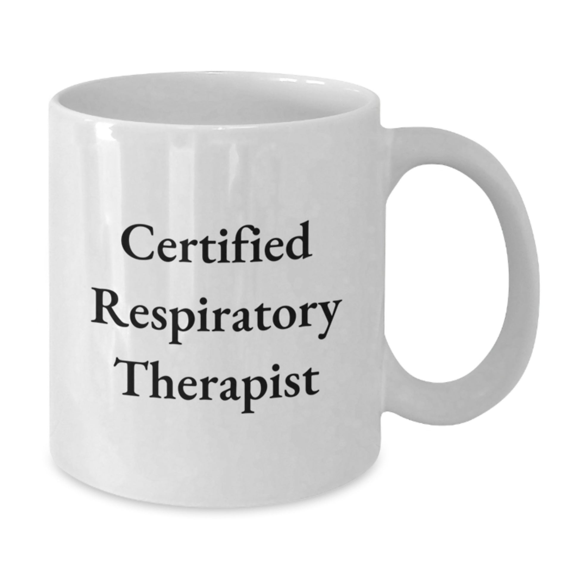 Funny Gifts from Friends to Certified Respiratory Therapist - White Coffee Mug, Birthday Unique Presents for Respiratory Therapist, Inspirational Quote 'You're a Breath of Fresh Air' - Additional