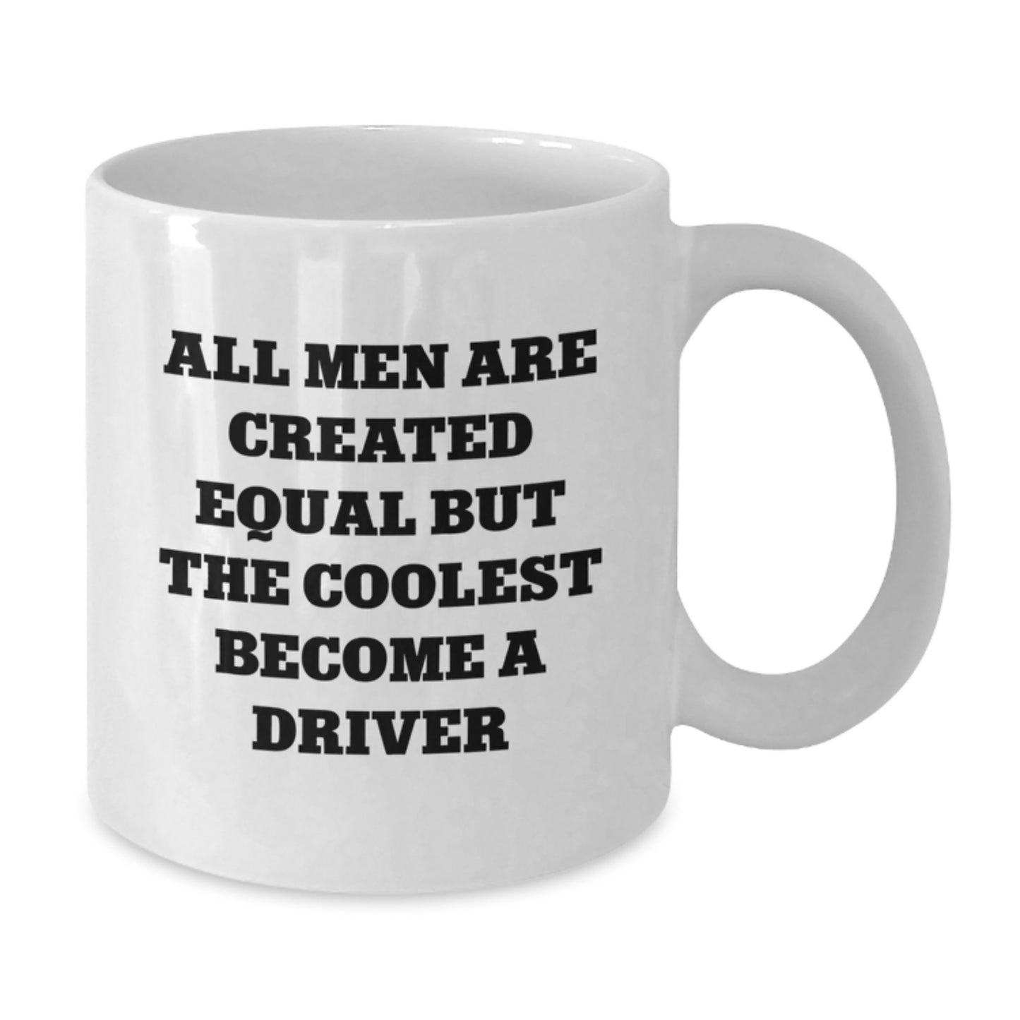 Driver Keepsake White Ceramic Coffee Mug for Him Birthday Gift - Additional