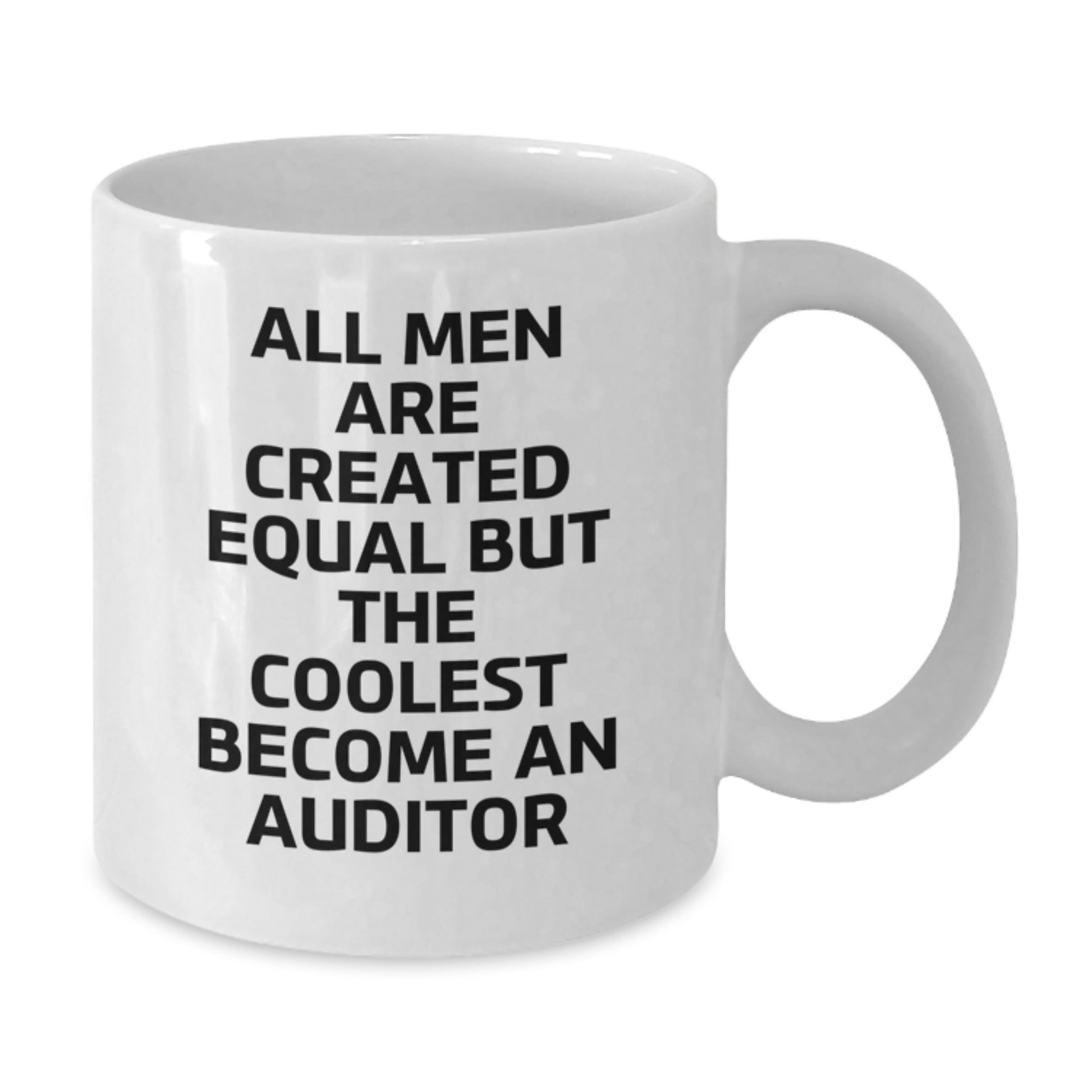 Funny Auditor Quotes Gifts from Men for Auditor Friends Valentine's Unique White Coffee Mugs - Additional