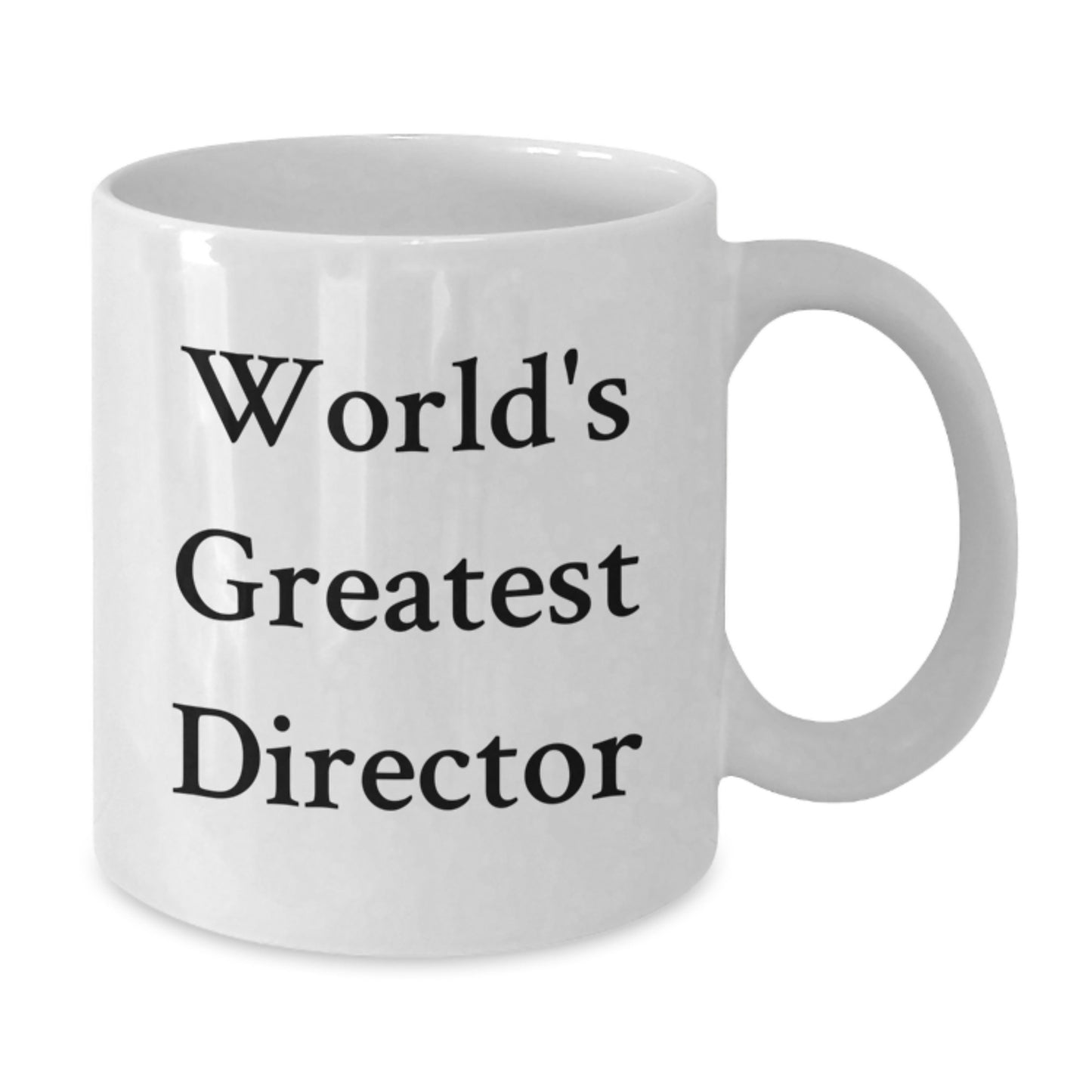 Funny World's Greatest Director White Coffee Mug Gifts from Men Friends Family to Director on Father's Day - Additional