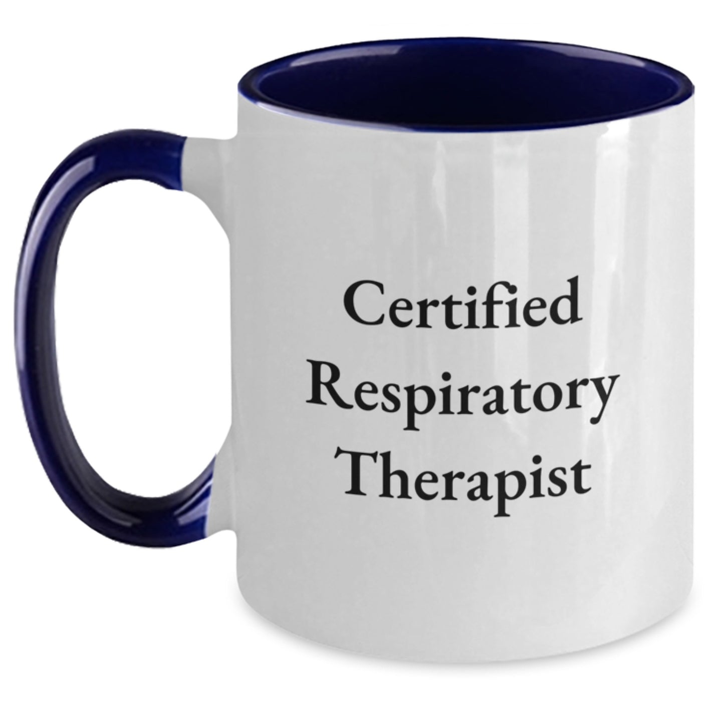 Funny Quote for Respiratory Therapist Gifts from Friends, Two Tone Coffee Mug for Birthday - Main