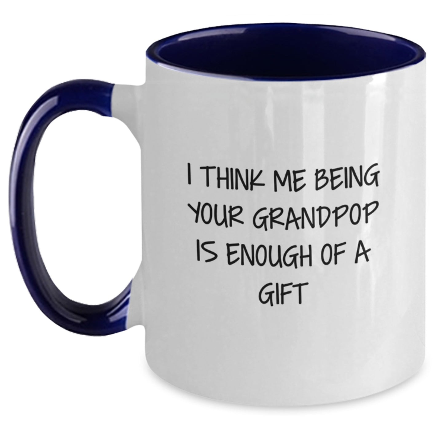 Grandpop Keepsake Two Tone Coffee Mug Birthday Gift for Him - Main