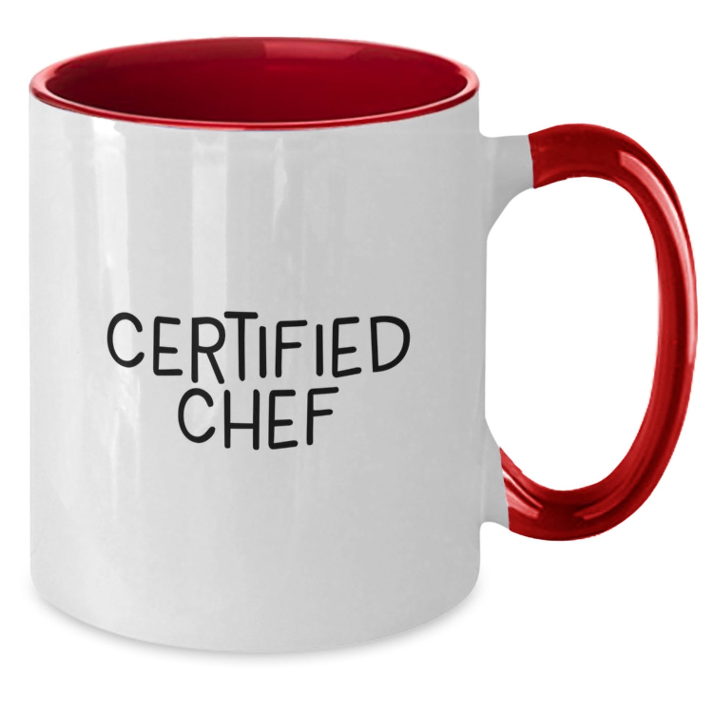 Funny Chef Gifts from Friends - Birthday Unique Chef Mug, Two Tone Coffee Mug for Men, Women, Family, Coworkers, 'You're the Chef' Quote, 11oz Ceramic Microwave and Dishwasher Safe - Additional