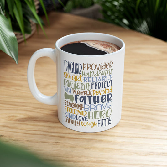 Father's Day Word Riot Coffee Mug (11oz & 15oz)
