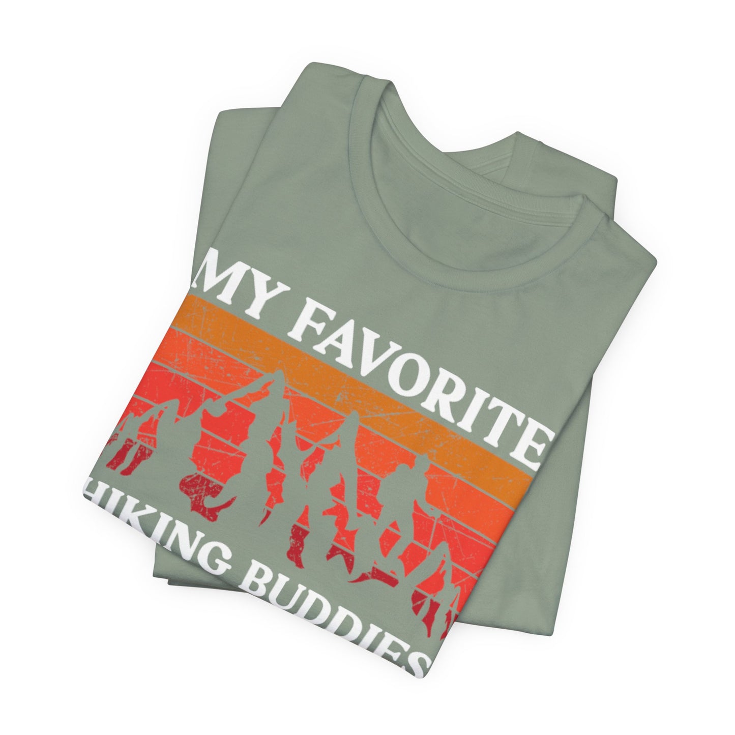 Grandma Hiking Tee — "My Favorite Hiking Buddies Call Me Grandma"