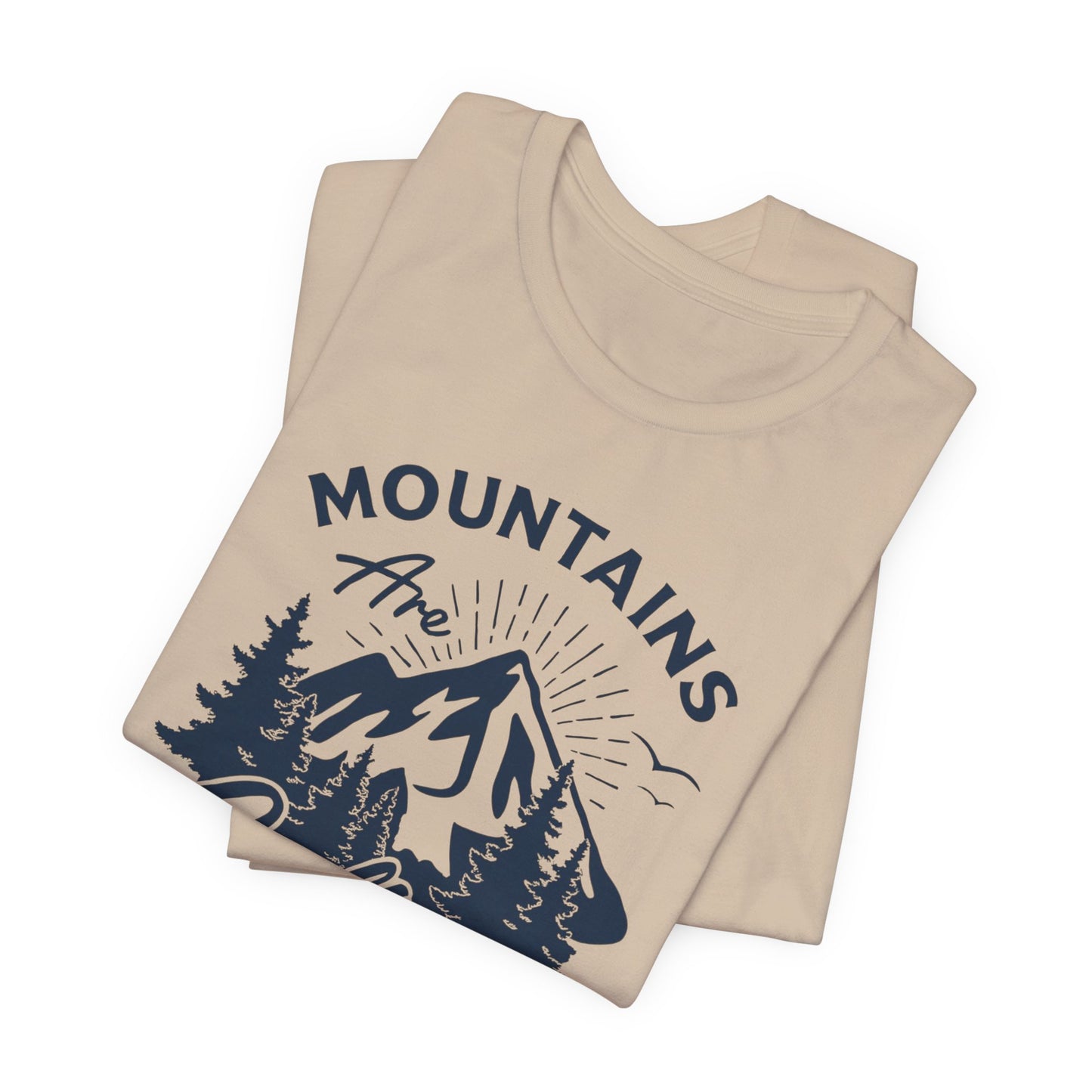 Mountains Are Calling T‑Shirt — Outdoor Adventure Graphic Tee